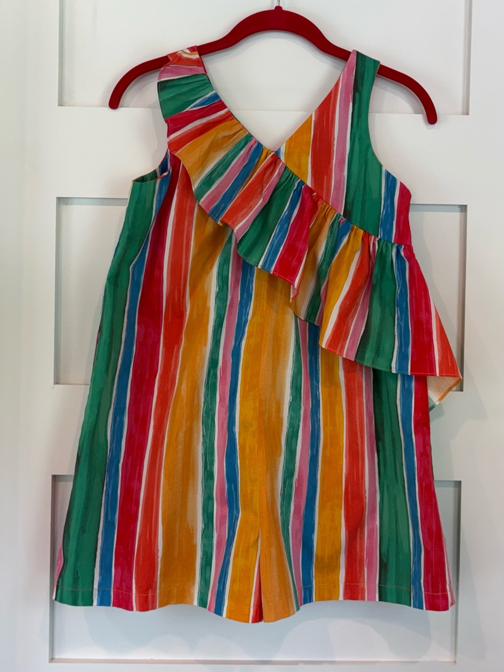 ZARA Girl’s Multi-Stripe Romper